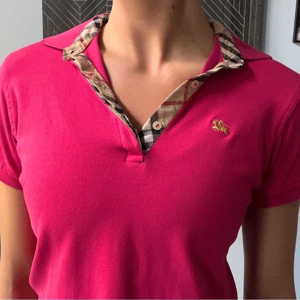 Burberry Pink Polo